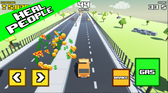 Crazy Road: Fast Food Truck screenshot 0