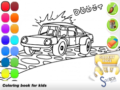 car coloring screenshot 3