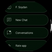 Oak AI - Chat AI na Wear OS screenshot 1