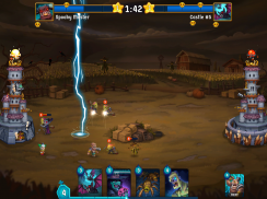 Spooky Wars - Jogo de estratégia, cartas e defesa. screenshot 6