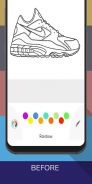 Sneakers Art Coloring Book screenshot 8