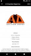 AD Auction Depot Inc. screenshot 1