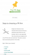 The PR App screenshot 1