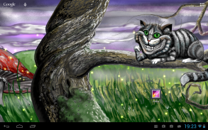 Cheshire Cat Live Wallpaper screenshot 1