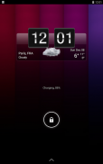 Sense flip clock & weather screenshot 0