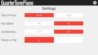 Quarter Tone Piano screenshot 0
