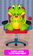 Jungle Animal Dentist Game screenshot 5