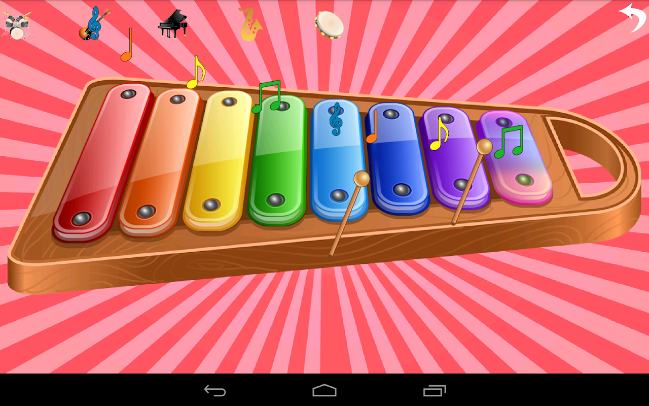 Jogos de música para bebés e crianças : descubra os instrumentos musicais e  seus sons !::Appstore for Android