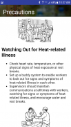 OSHA NIOSH Heat Safety Tool screenshot 2