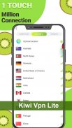 Kiwi VPN Lite - VPN connection proxy changer app screenshot 2