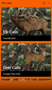 Elk Hunting Calls screenshot 2