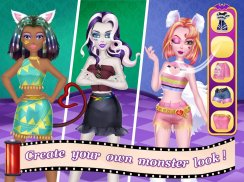 Monster Beauty Salon - Monster Makeover & Dress Up screenshot 1