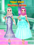 Hijab Doll Fashion Salon screenshot 1