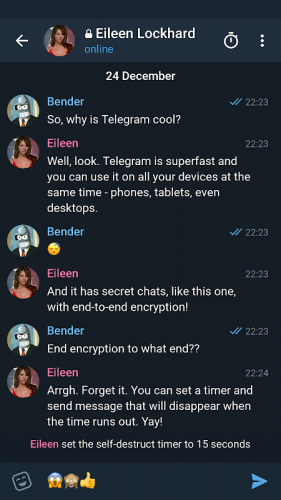 Telegram X screenshot 3