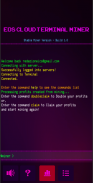 EOS TERMINAL CLOUD MINER screenshot 0