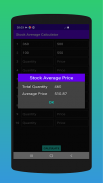 Stock Average Calculator screenshot 2