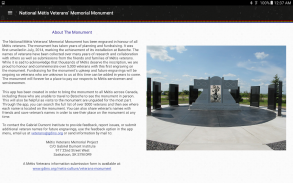 Métis Veterans’ Monument screenshot 13