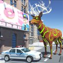 Deer Simulator Animal City Icon