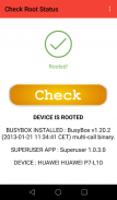 Root Checker (Superuser) screenshot 1