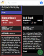 D&D Spell Cards screenshot 5