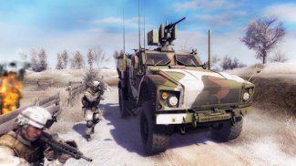 Army Games: Military Car Shoot screenshot 0
