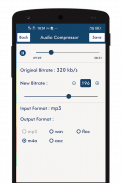 MP3 Compressor screenshot 0