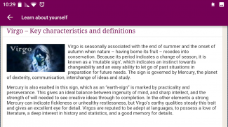 Virgo Astrology and Horoscope screenshot 1