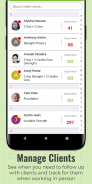 Trainer Plus - client tracking screenshot 2