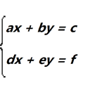 Sistema de ecuaciones 2 inc. Icon