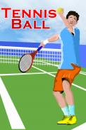 التنس الكرة screenshot 1