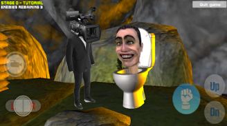 Stealth Skibidi Toilet Head screenshot 2