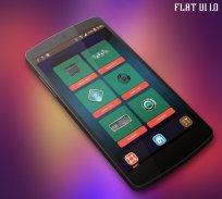 Flat-UI Next Launcher 3D Theme screenshot 3