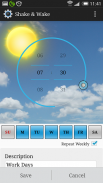 Shake & Wake Alarm Clock Free screenshot 2