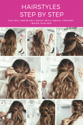 Hair Style app Step-by-Step screenshot 1