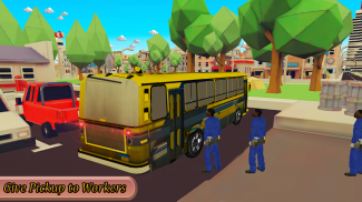 Jogo de condução de ônibus screenshot 4