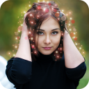 Photo glitter effects sparkle Light editor