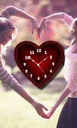 Love Clock Heart Wallpaper screenshot 1