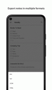 Notally - Minimalist Notes screenshot 2