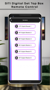 Remote Control for SITIDigital Universal SetTopBox screenshot 0