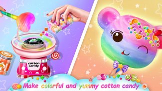 Cotton Candy Shop - Trò Chơi Nấu ăn Trẻ Em screenshot 7
