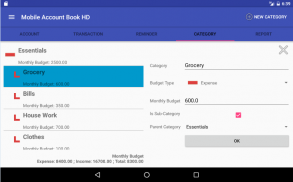 Mobile Account Book HD Lite screenshot 17