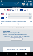 XE Currency - Transferencias de dinero y conversor screenshot 7