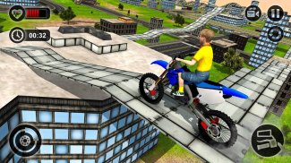 Kids MotorBike Stunt Rider 3D screenshot 8