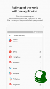 Rail Map / Journey planner screenshot 3
