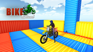 Impossible Bike Stunt - Bike Racing screenshot 1