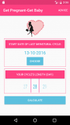 Ovulation Calendar - Get Baby screenshot 2