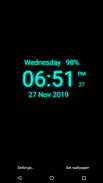 Digital Clock Live Wallpaper screenshot 5