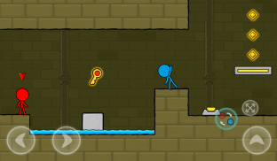 Red and Blue Stickman : Animation Parkour screenshot 20