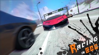 Racing In Car 3D screenshot 0