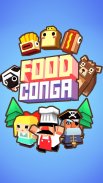 Food Conga - съедобная змейка screenshot 0